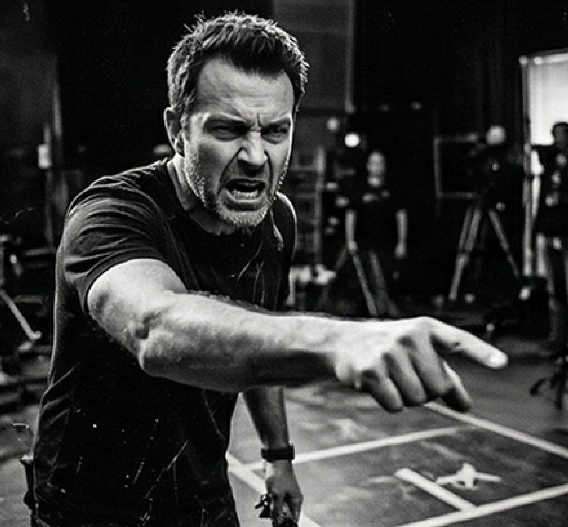 Director on set